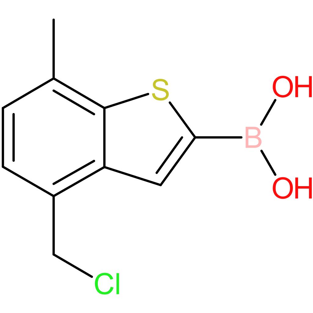 4-(chloromethyl)-7-methylbenzothiophene-2-boronic acid