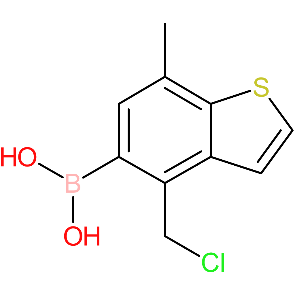 4-(chloromethyl)-7-methylbenzothiophene-5-boronic acid