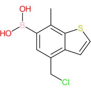 4-(chloromethyl)-7-methylbenzothiophene-6-boronic acid