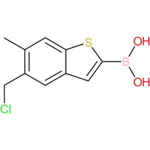 5-(chloromethyl)-6-methylbenzothiophene-2-boronic acid