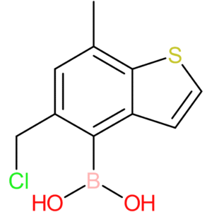 5-(chloromethyl)-7-methylbenzothiophene-4-boronic acid