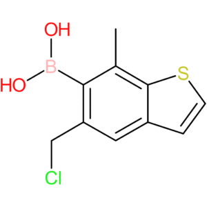 5-(chloromethyl)-7-methylbenzothiophene-6-boronic acid