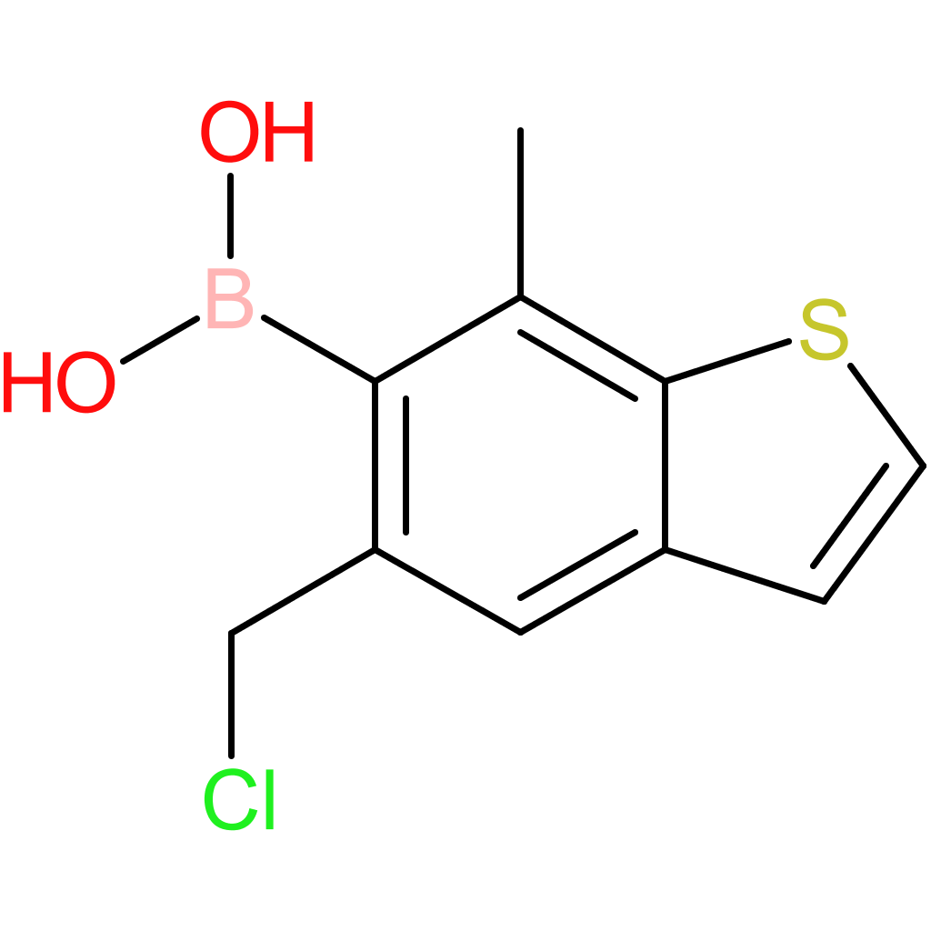 5-(chloromethyl)-7-methylbenzothiophene-6-boronic acid