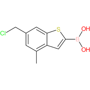 6-(chloromethyl)-4-methylbenzothiophene-2-boronic acid