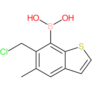 6-(chloromethyl)-5-methylbenzothiophene-7-boronic acid