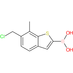 6-(chloromethyl)-7-methylbenzothiophene-2-boronic acid