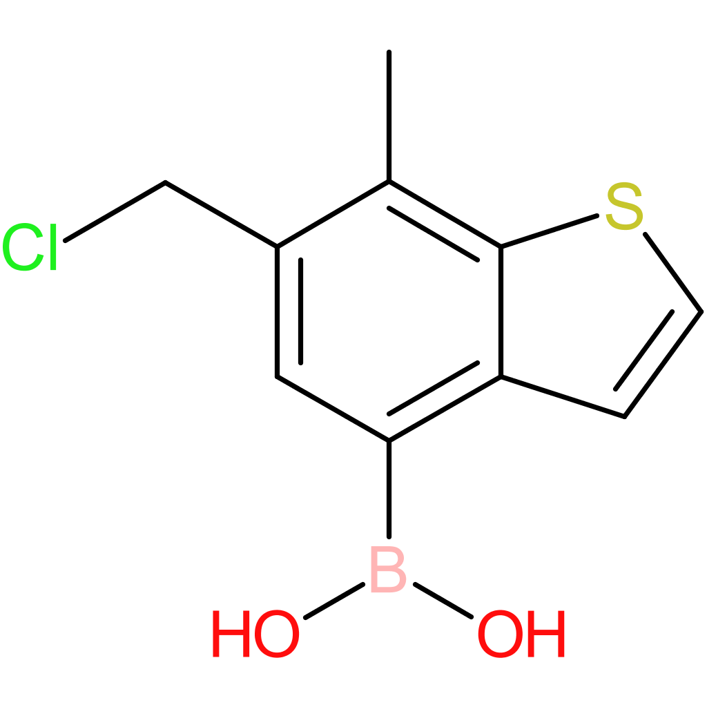 6-(chloromethyl)-7-methylbenzothiophene-4-boronic acid