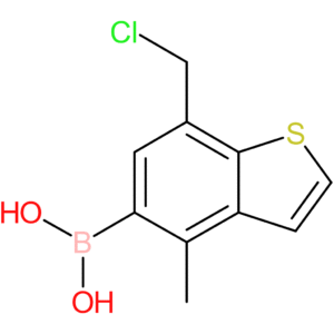 7-(chloromethyl)-4-methylbenzothiophene-5-boronic acid