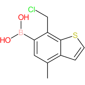 7-(chloromethyl)-4-methylbenzothiophene-6-boronic acid