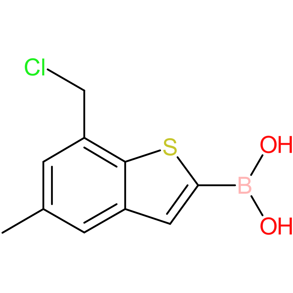 7-(chloromethyl)-5-methylbenzothiophene-2-boronic acid