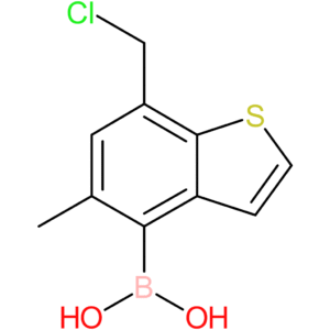 7-(chloromethyl)-5-methylbenzothiophene-4-boronic acid