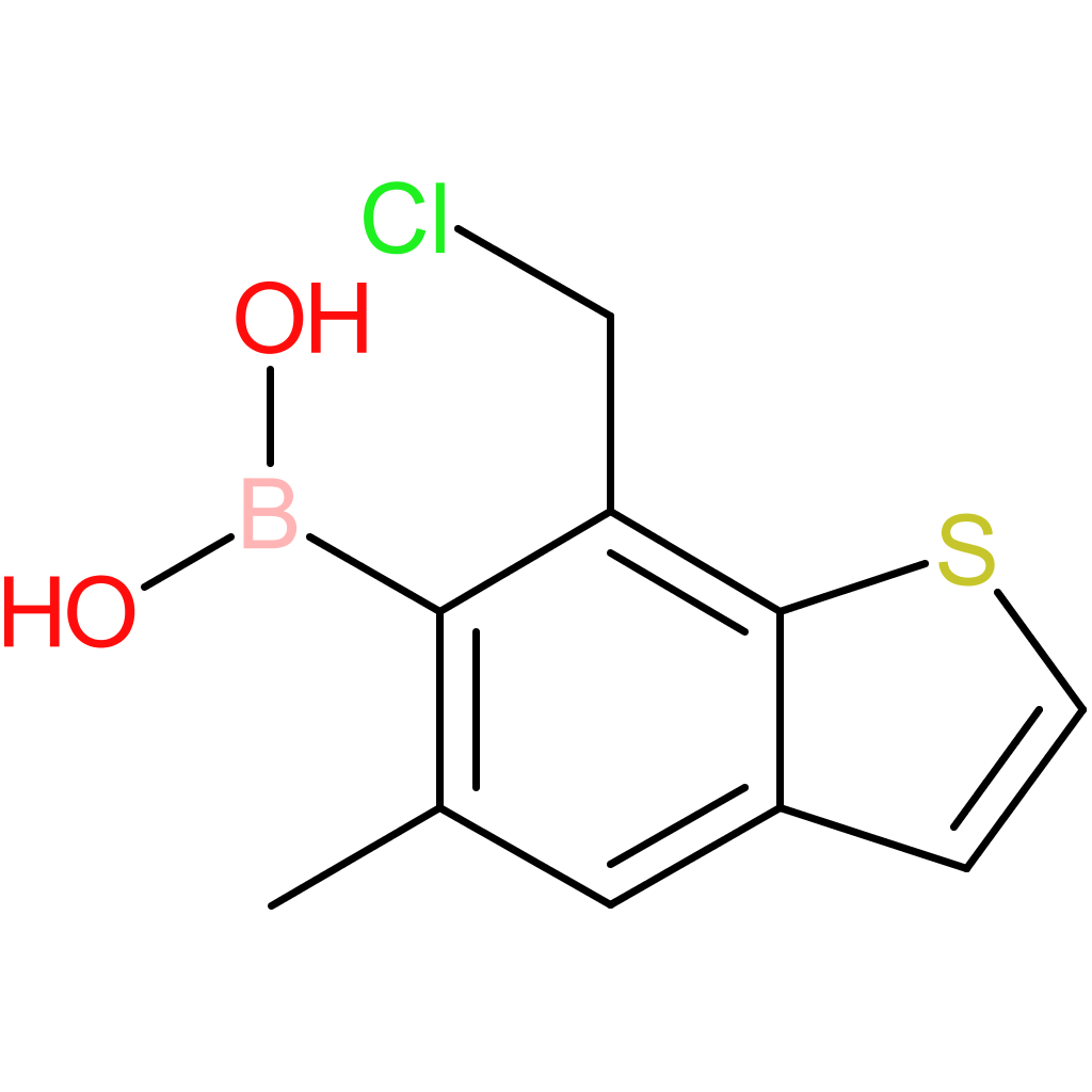 7-(chloromethyl)-5-methylbenzothiophene-6-boronic acid