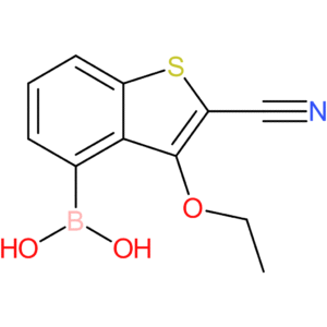 2-cyano-3-ethoxybenzothiophene-4-boronic acid