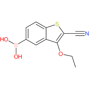 2-cyano-3-ethoxybenzothiophene-5-boronic acid