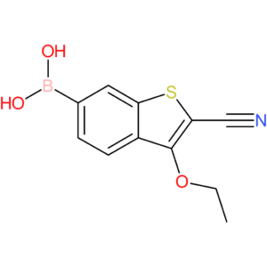 2-cyano-3-ethoxybenzothiophene-6-boronic acid