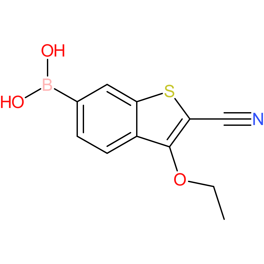2-cyano-3-ethoxybenzothiophene-6-boronic acid