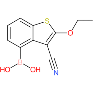 3-cyano-2-ethoxybenzothiophene-4-boronic acid