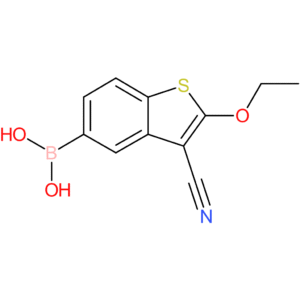 3-cyano-2-ethoxybenzothiophene-5-boronic acid