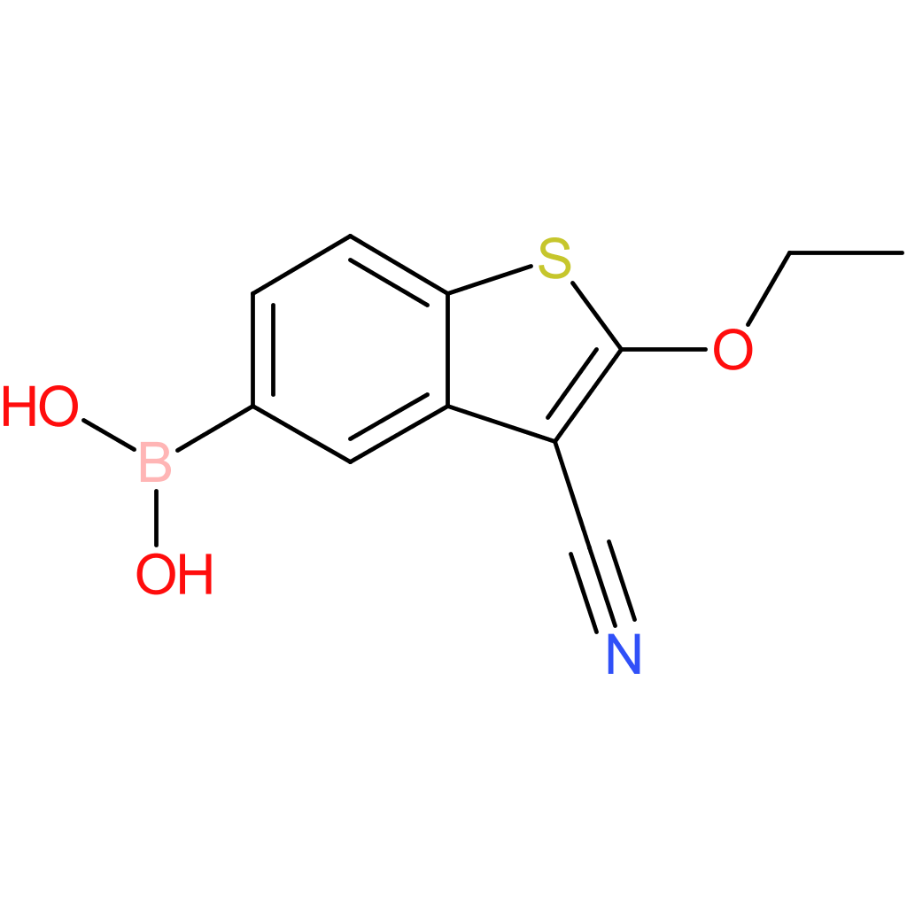 3-cyano-2-ethoxybenzothiophene-5-boronic acid