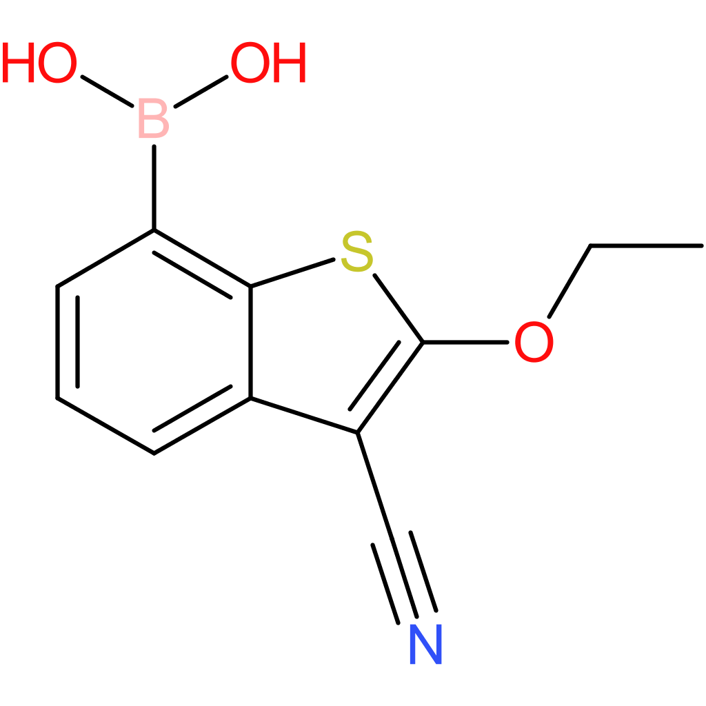 3-cyano-2-ethoxybenzothiophene-7-boronic acid
