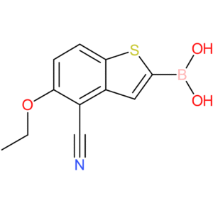 4-cyano-5-ethoxybenzothiophene-2-boronic acid