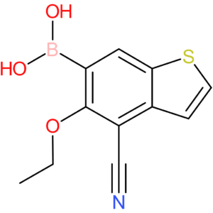 4-cyano-5-ethoxybenzothiophene-6-boronic acid