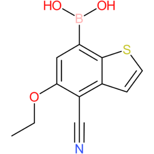 4-cyano-5-ethoxybenzothiophene-7-boronic acid