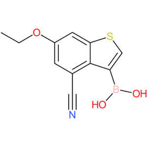 4-cyano-6-ethoxybenzothiophene-3-boronic acid