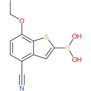 4-cyano-7-ethoxybenzothiophene-2-boronic acid