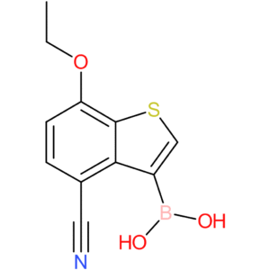 4-cyano-7-ethoxybenzothiophene-3-boronic acid