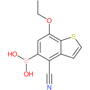 4-cyano-7-ethoxybenzothiophene-5-boronic acid