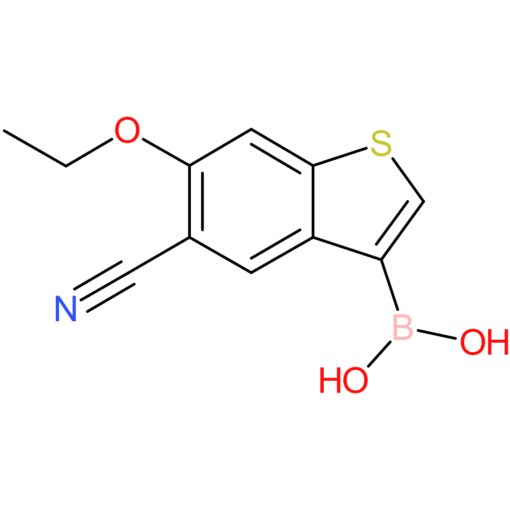 5-cyano-6-ethoxybenzothiophene-3-boronic acid