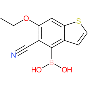 5-cyano-6-ethoxybenzothiophene-4-boronic acid