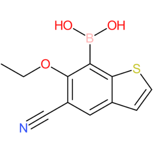 5-cyano-6-ethoxybenzothiophene-7-boronic acid