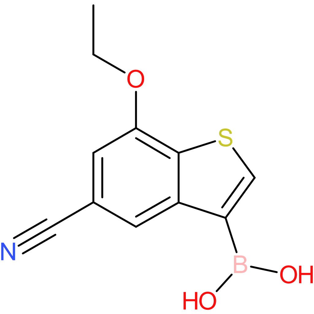 5-cyano-7-ethoxybenzothiophene-3-boronic acid