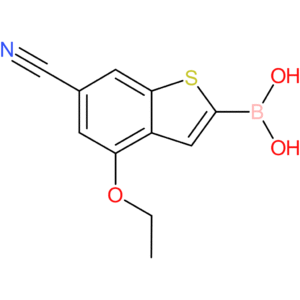 6-cyano-4-ethoxybenzothiophene-2-boronic acid
