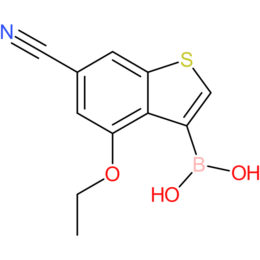 6-cyano-4-ethoxybenzothiophene-3-boronic acid