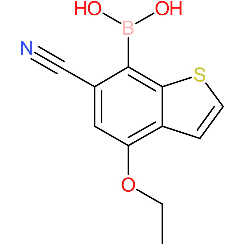 6-cyano-4-ethoxybenzothiophene-7-boronic acid