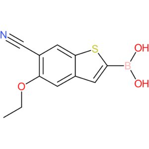 6-cyano-5-ethoxybenzothiophene-2-boronic acid