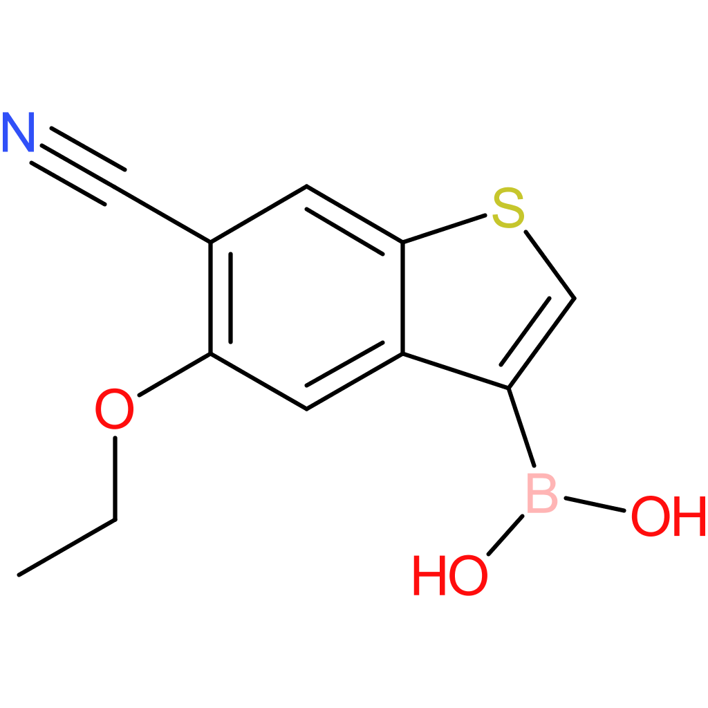 6-cyano-5-ethoxybenzothiophene-3-boronic acid