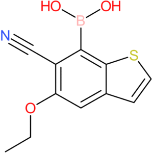 6-cyano-5-ethoxybenzothiophene-7-boronic acid
