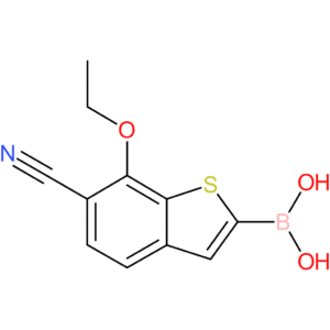 6-cyano-7-ethoxybenzothiophene-2-boronic acid