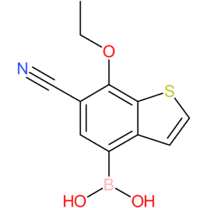 6-cyano-7-ethoxybenzothiophene-4-boronic acid