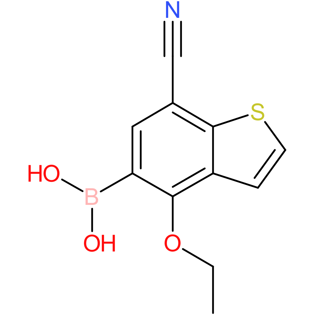 7-cyano-4-ethoxybenzothiophene-5-boronic acid