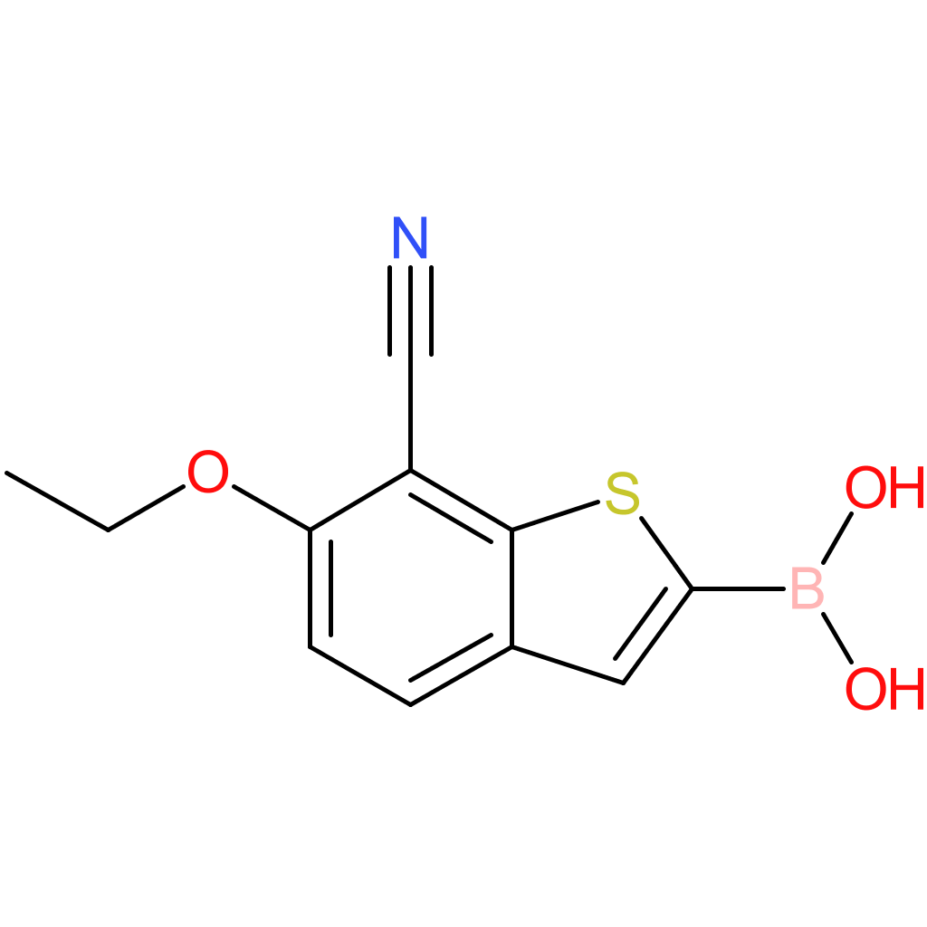 7-cyano-6-ethoxybenzothiophene-2-boronic acid
