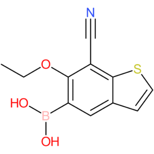 7-cyano-6-ethoxybenzothiophene-5-boronic acid
