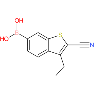 2-cyano-3-ethylbenzothiophene-6-boronic acid