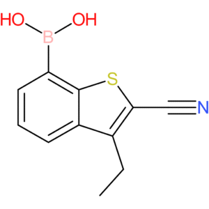 2-cyano-3-ethylbenzothiophene-7-boronic acid
