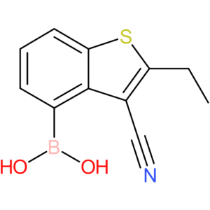 3-cyano-2-ethylbenzothiophene-4-boronic acid