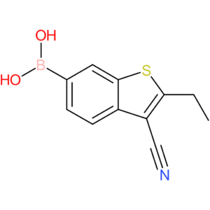 3-cyano-2-ethylbenzothiophene-6-boronic acid